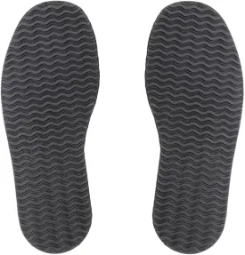 Anti-Slip Rubber Replacement Shoe Bottom Repair Material, Wave Black, 12.8 x 5.11 inch, 0.15 inch thickness