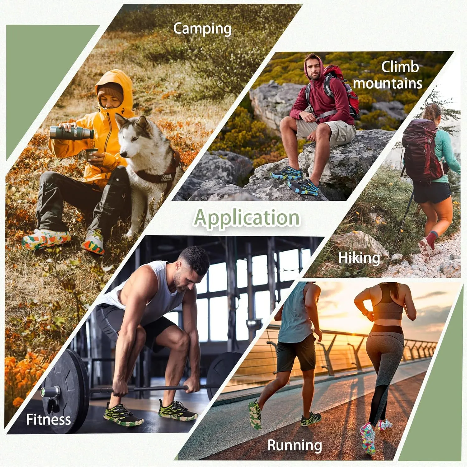 Barefoot Shoes Women Men Hike Barefoot Womens Mens Non-Slip Healthy Minimalist Shoe Breathable Fashion Footwear Trail Rnning Hiking Shoes Wide Toe Zero Drop Shoes