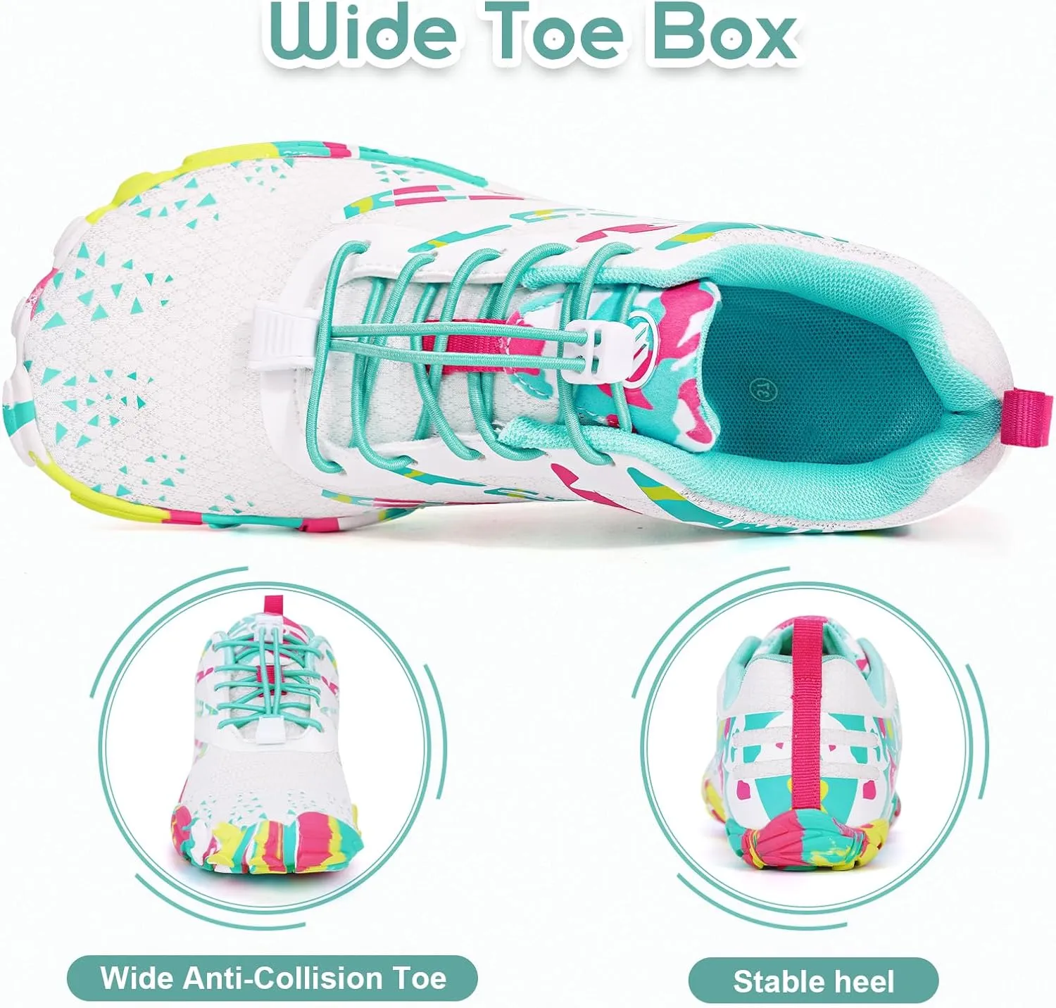 Barefoot Shoes Women Men Hike Barefoot Womens Mens Non-Slip Healthy Minimalist Shoe Breathable Fashion Footwear Trail Rnning Hiking Shoes Wide Toe Zero Drop Shoes