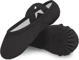 Bezioner Ballet Slippers for Girls Highly Elastic Girls Ballet Shoes Split Sole Dance Shoes for Toddler/Kid/Women