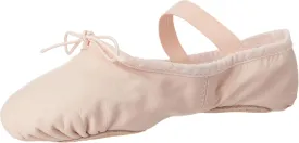 Bloch Dance Girl's Dansoft Ii Leather Split Sole Ballet Shoe/Slipper, Theatrical Pink