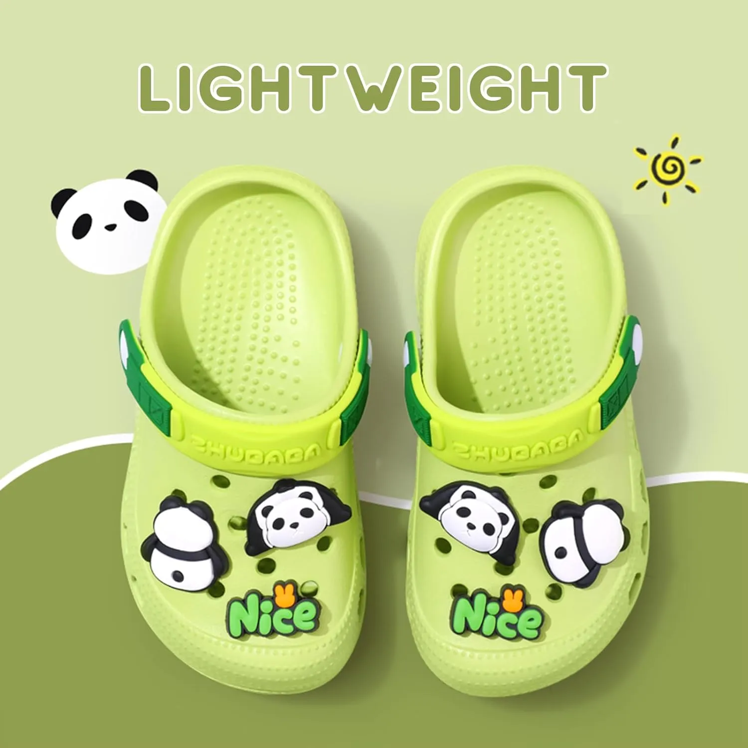 Boys Girls Toddler Clogs Little Kids Slip on Slides Sandals Children Summer Beach Pool Outdoor Water Shoes Shower Slippers