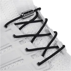 Elastic Shoe Laces - No Tie Shoelaces for All Adult and Kids Sneakers Fits Board Shoes and Casual Shoes (2 Pairs)