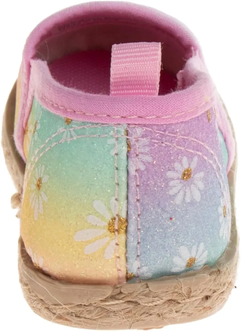 JOSMO Girls Lowtop Sneakers - Espadrille Low Tops Casual Shoes (5-10 Toddler Sizes)