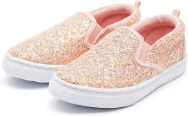 K KomForme Kids Shoes Toddlers Canvas Sneakers Slip on Walking Tennis Shoes for Boys Girls(Toddler/Little Kids/Big Kids)