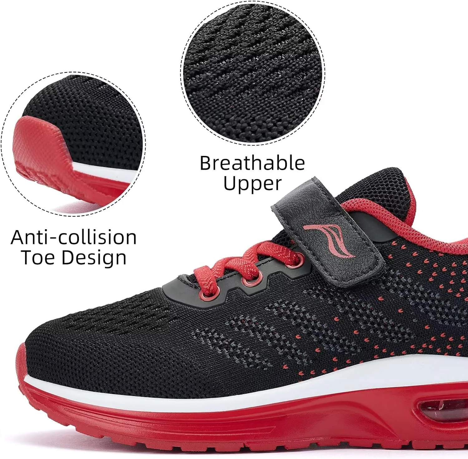 Lamincoa Toddler/Little Kids Boys Girls Lightweight Sneakers Unisex-Child Air Running Non-Slip Athletic Tennis Shoes