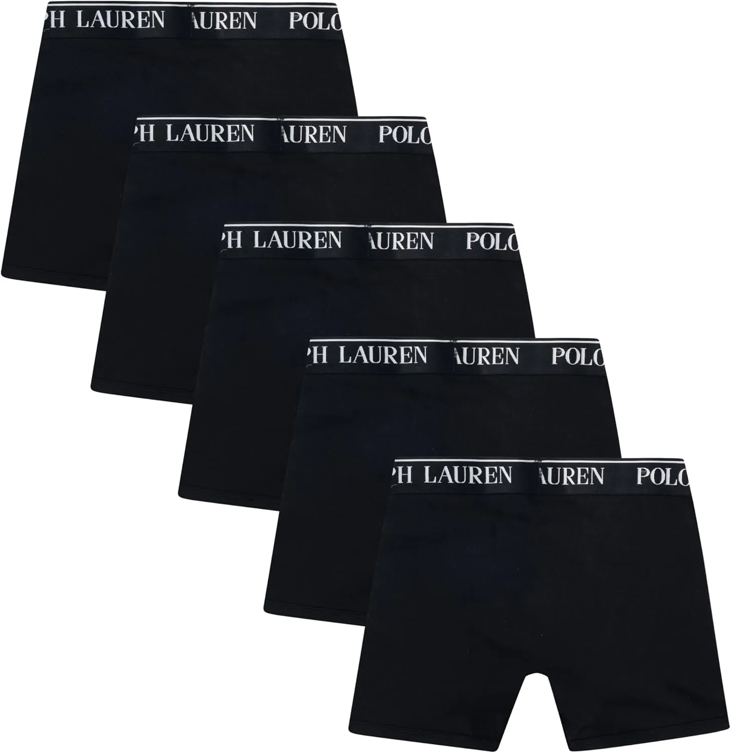 POLO RALPH LAUREN Boys' 5-Pack Boxer Briefs