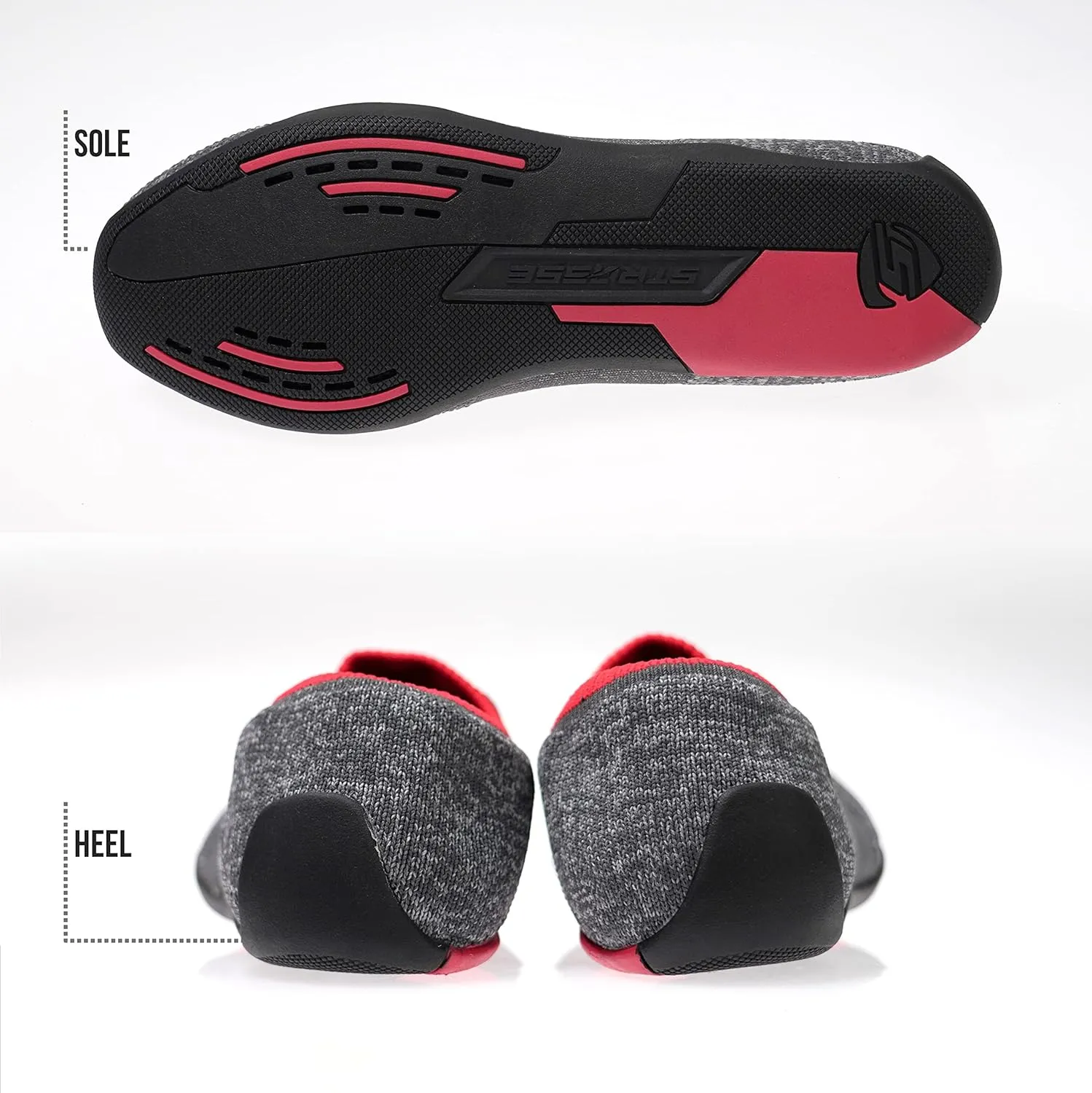 STRASSE SIM Racing Shoes - Special Grip, Thin & Lightweight for Hours of Comfortable Pedal Work in Sim Cockpit, Gran Turismo, PS4, PS5 Prestige Games