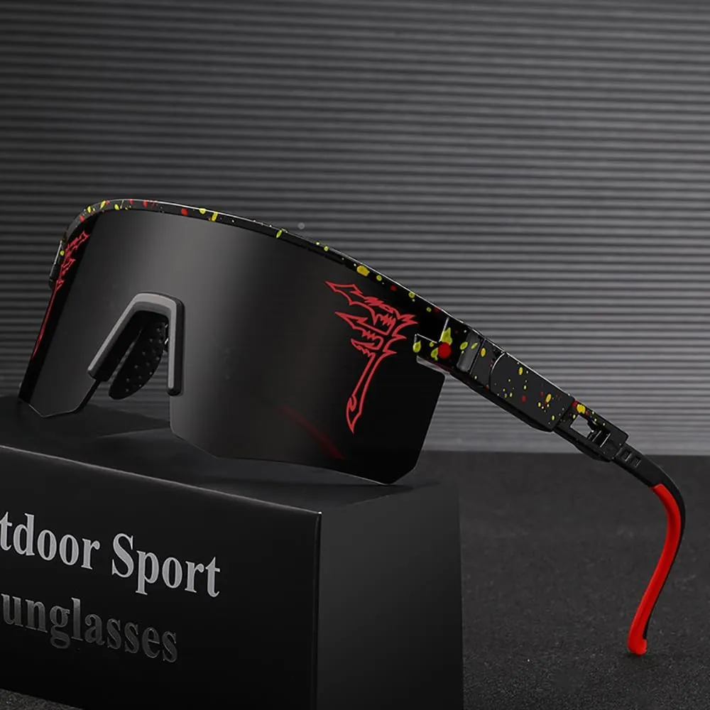 Two Sizes Baseball Sunglasses For Adults and Youth Boys Girls Kids UV400 Men Women Outdoor Sports Sun Glasses