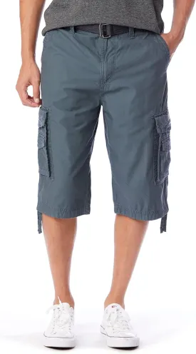 Unionbay Men's Cordova Belted Messenger Cargo Short - Reg and Big and Tall Sizes