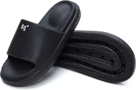 utune Cloud Slippers for Women and Men Massage Shower Bathroom Non-Slip Open Toe Super Soft Comfy Thick Sole Home House Cloud Cushion Slide Sandals for Indoor & Outdoor AG  Slides