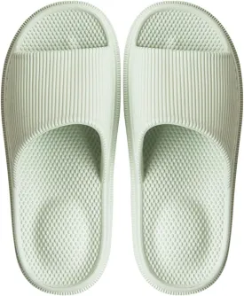 WYSBAOSHU Slippers for Women and Men House Slides Shower Sandals Non-Slip Spa Massage Foam Bathroom Pool Shoes